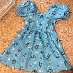 Disney Kids Stitch Floral Kids Dress